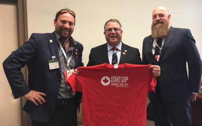 At Startup Canada DAY ON THE HILL with Gord Johns and Lincoln Smith