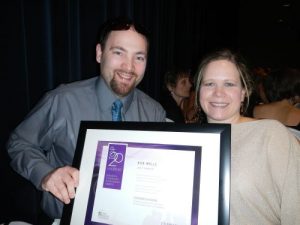 Bob Wells Wins Vancouver Island 20 Under 40 Award