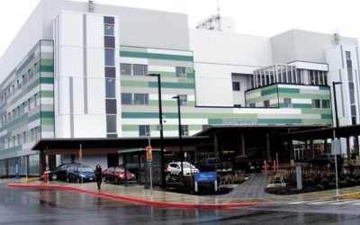 Free parking at the Comox Valley Hospital