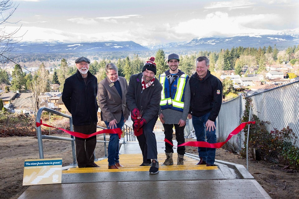 Courtenay connection created through completed Dingwall Steps project